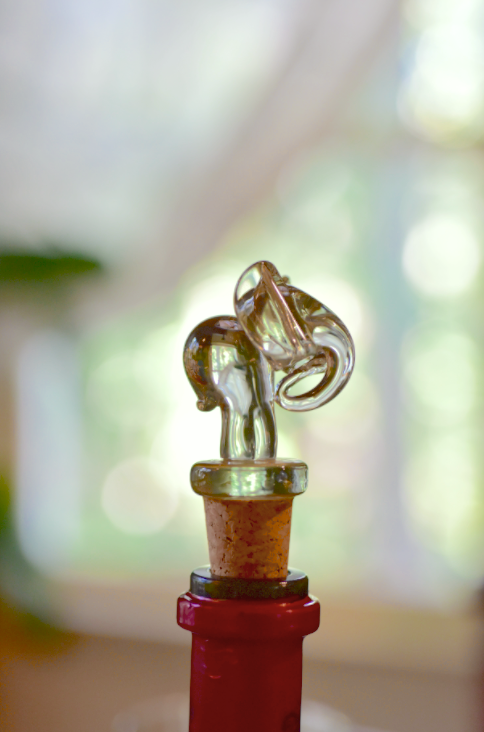 Glass Animal Wine Stoppers by Mbare Ltd - product image 3 for Resin Society