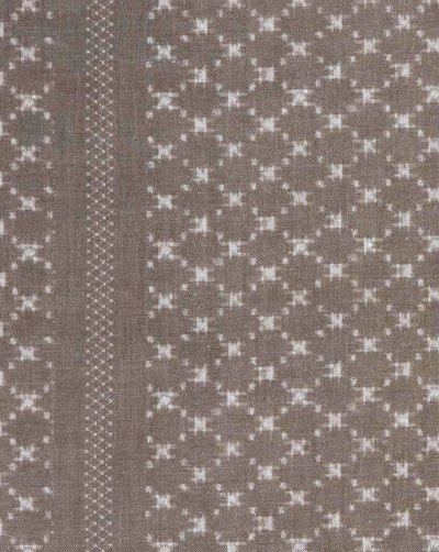 Nagoya Pillow Cover in Earth Grey, McLaurin + Piercy Textiles