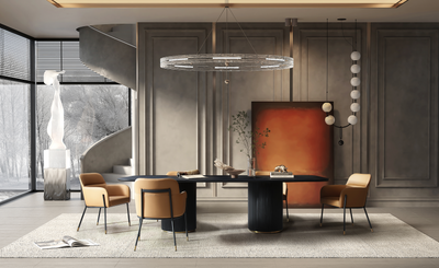 Heidi Dining Table detail image - Resin Society
