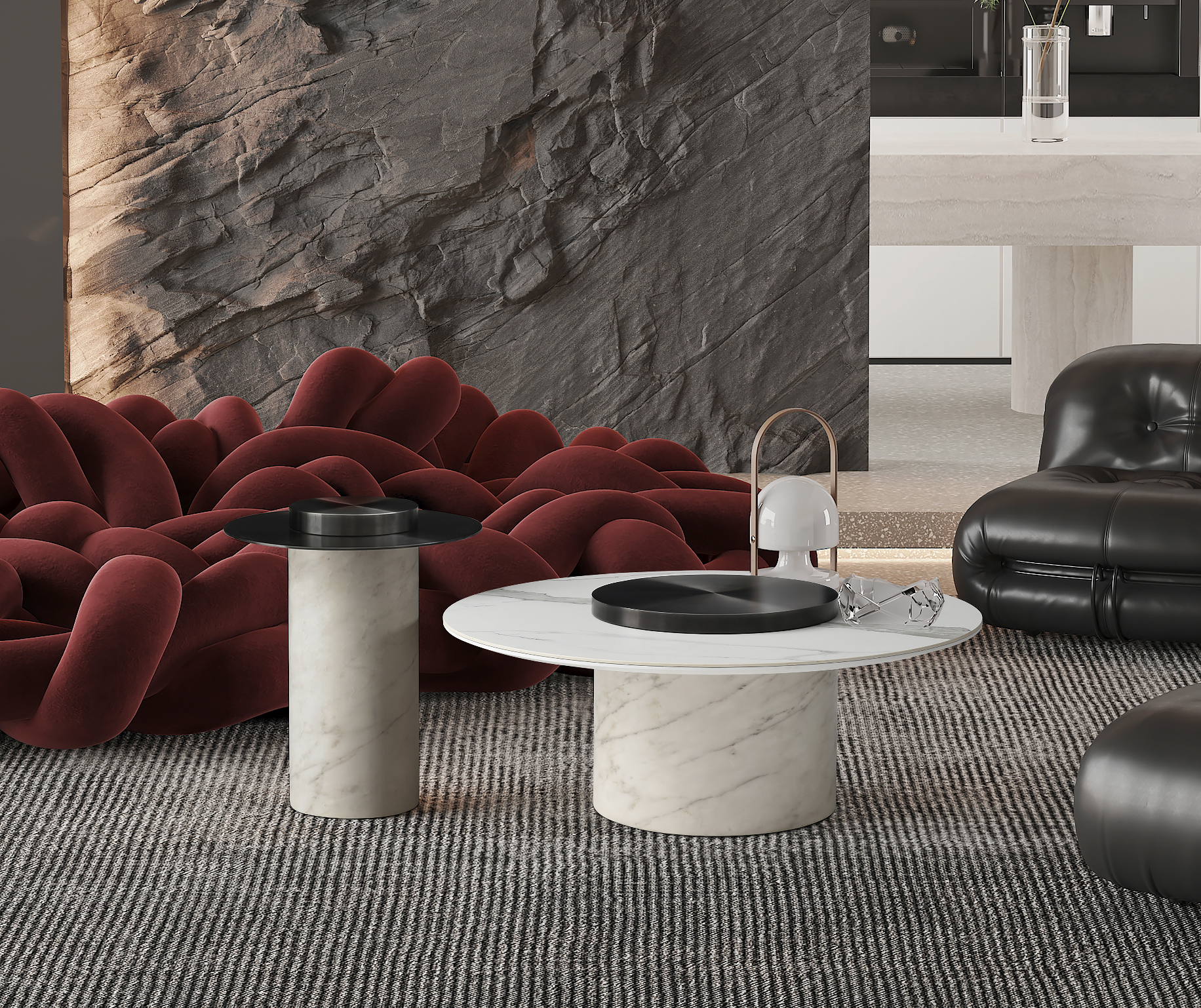Aviana Coffee Table detail image - Resin Society