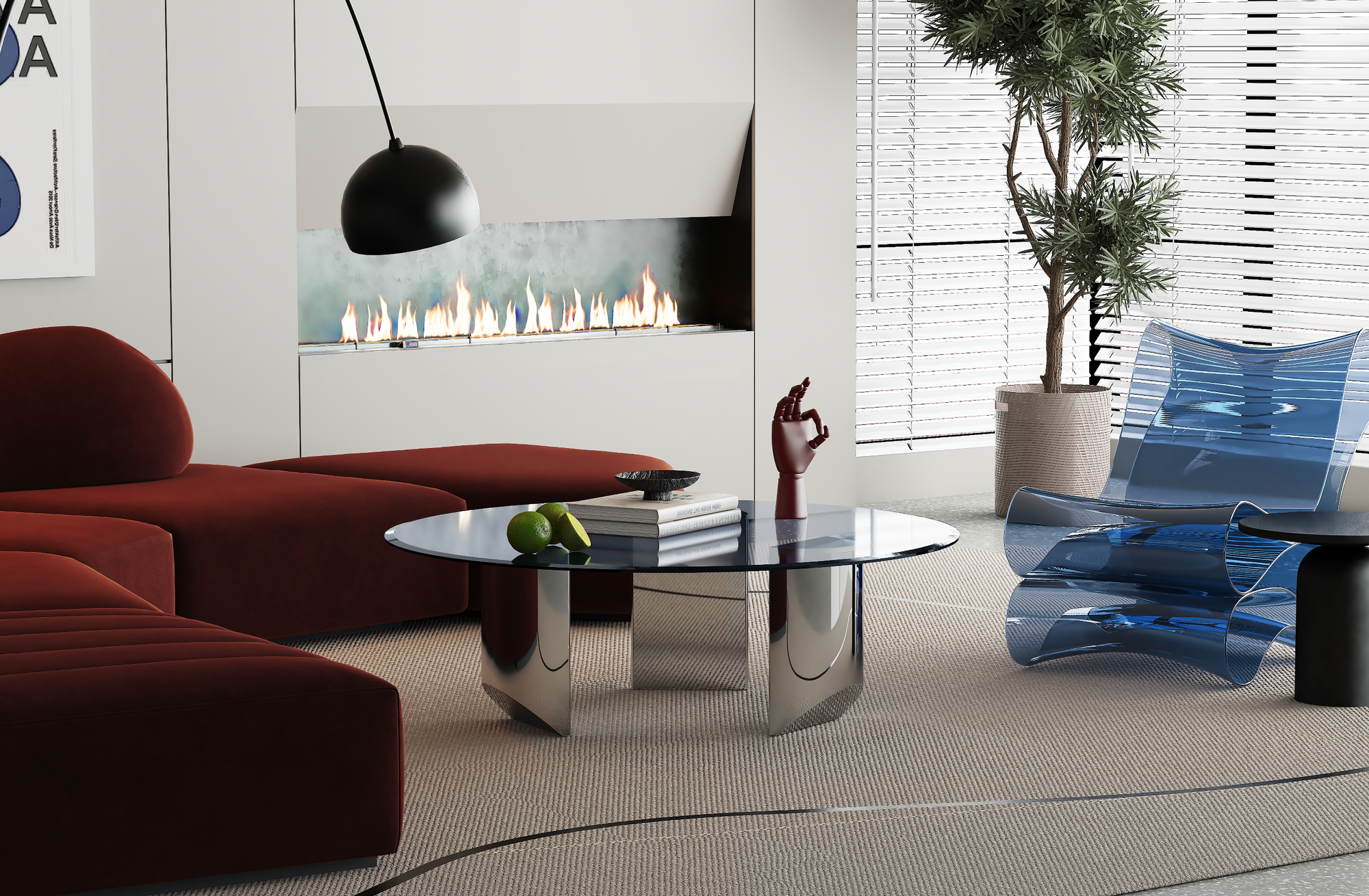 Naomi Coffee Table by DEKOR - product image 4 for Resin Society