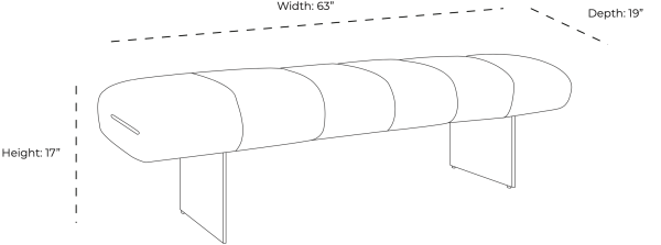 Elena Bench detail image - Resin Society