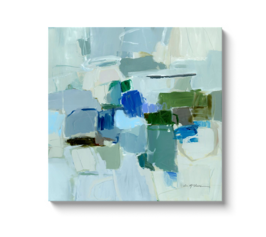 "Chasing The Horizon" canvas by Chelsea McShane Art - main product image for Resin Society