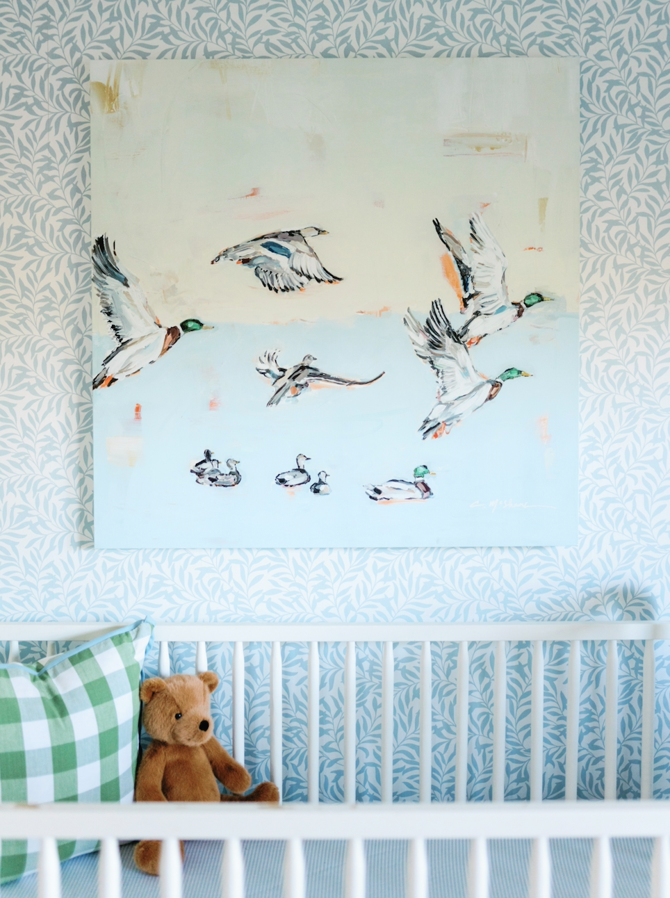 "Taking Off" on canvas by Chelsea McShane Art - main product image for Resin Society