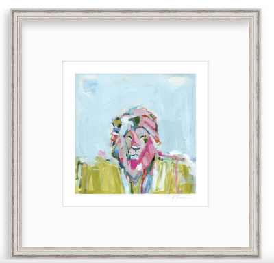 Carry Courage Lion Fine Art Print