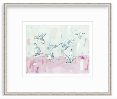 Peace On Earth I Doves Fine Art Print