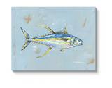 Yellowfin Tuna on canvas by Chelsea McShane Art - main product image for Resin Society