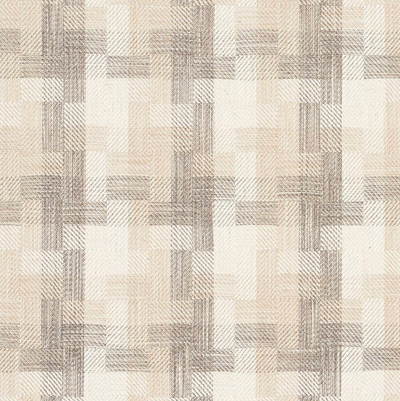 Boro Woven Pillow Cover in Natural, Schumacher Textiles