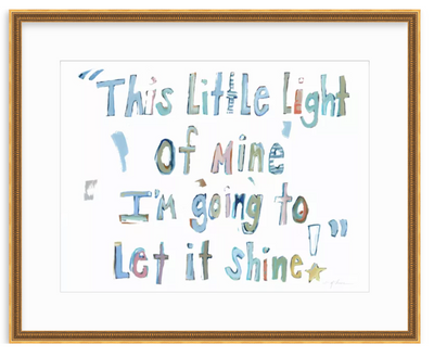 Light Of Mine Fine Art Print by Chelsea McShane Art