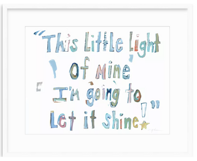 Light Of Mine Fine Art Print by Chelsea McShane Art