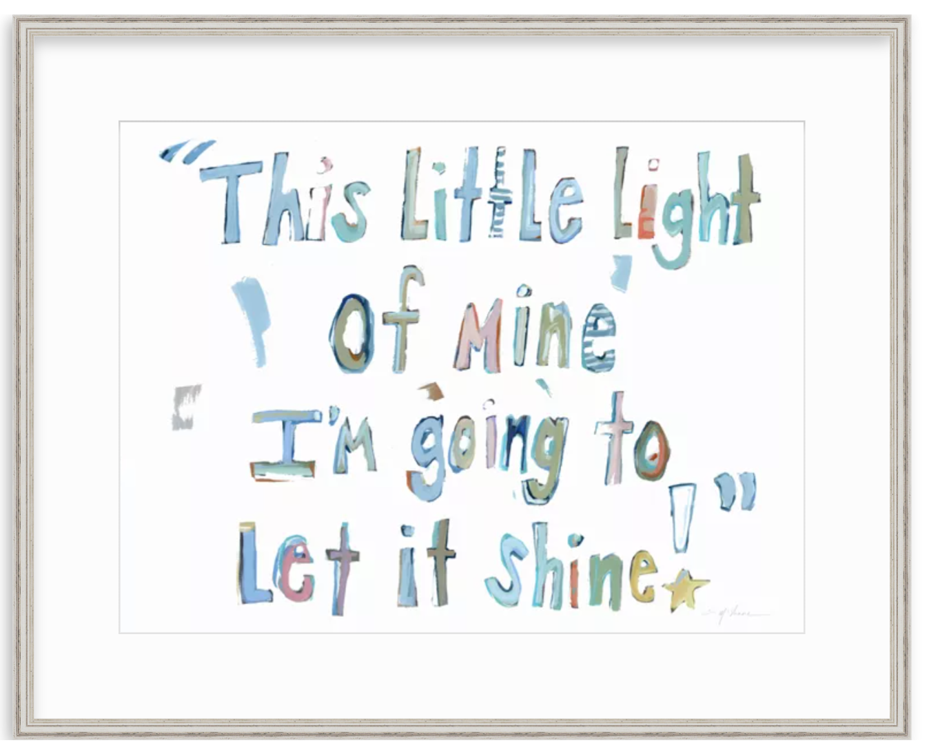 Light Of Mine Fine Art Print by Chelsea McShane Art