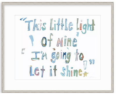 Light Of Mine Fine Art Print by Chelsea McShane Art