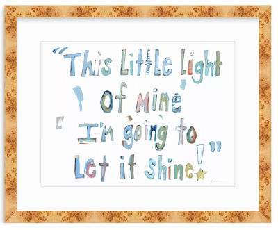 Light Of Mine Fine Art Print by Chelsea McShane Art