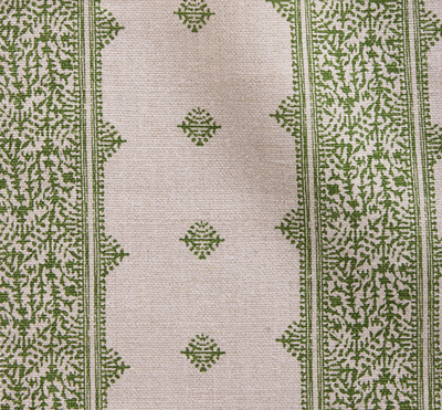 Fez Pillow Cover in Green, Peter Dunham Textiles