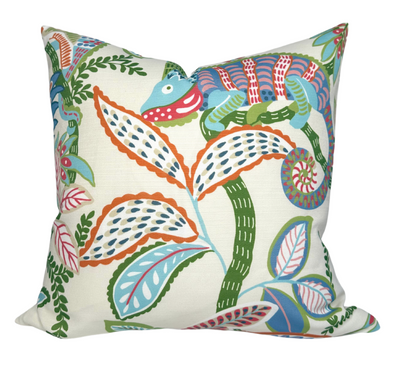 Iggy Performance Pillow Cover in Ivory, Thibaut Pillows