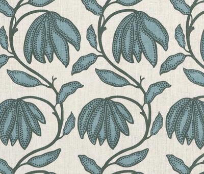 Desert Floral Pillow Cover in Wild Sage, Thibaut Pillows