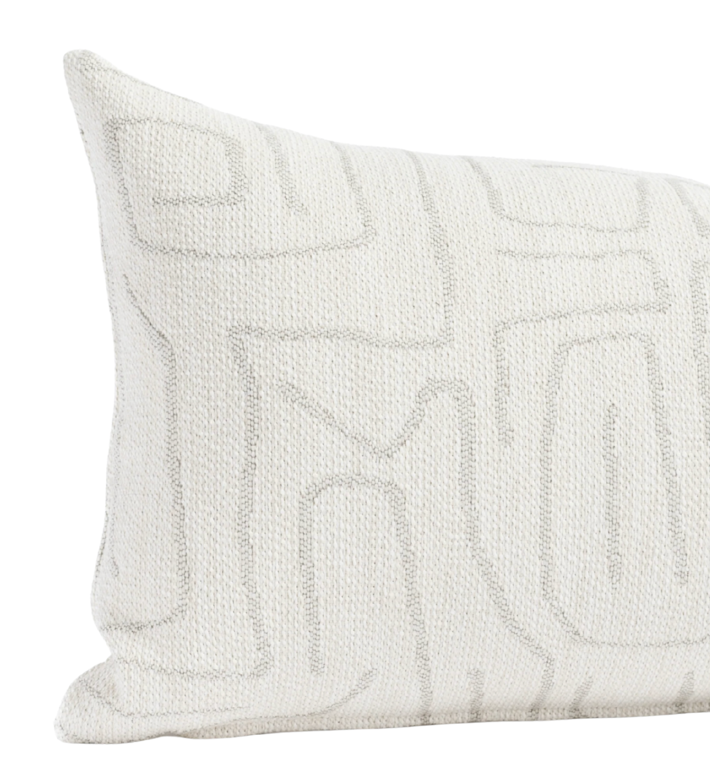 Abstract Pillow Cover in Natural