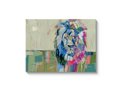 "The Noble Lion" on canvas by Chelsea McShane Art - product image 2 for Resin Society