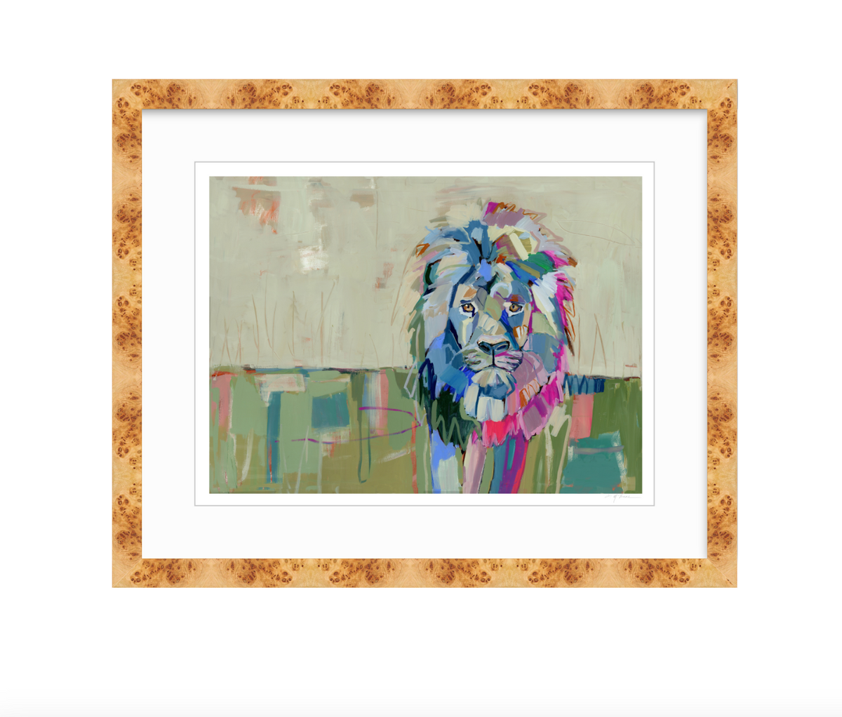 The Noble Lion Fine Art Print