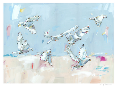 Peace On Earth II Doves Fine Art Print