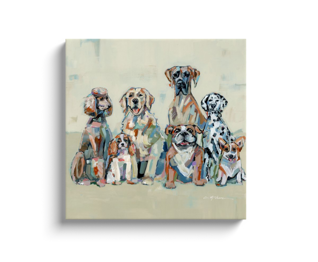 "Unleashed" on canvas by Chelsea McShane Art - product image 3 for Resin Society