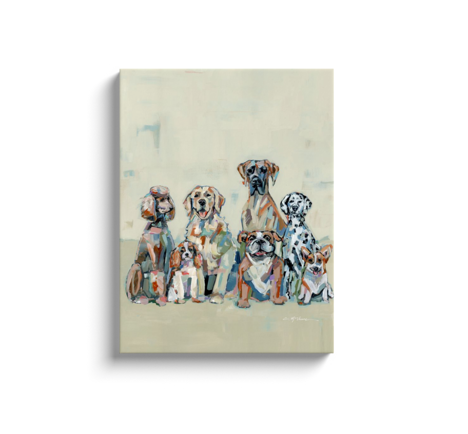 "Unleashed" on canvas by Chelsea McShane Art - product image 4 for Resin Society