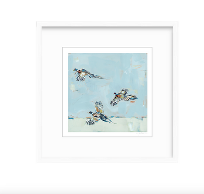 Pheasantly Surpised Pheasant Fine Art Print