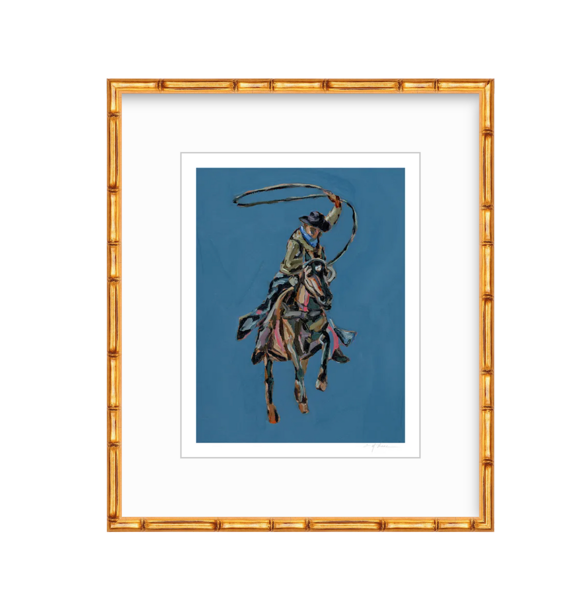 Rodeo Roper Fine Art Print