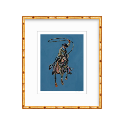 Rodeo Roper Fine Art Print