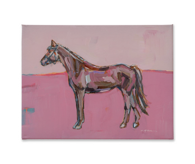 "Rose In the Dust" on canvas by Chelsea McShane Art - main product image for Resin Society