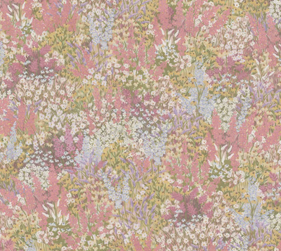 Fleur Linen Pillow Cover in Blush