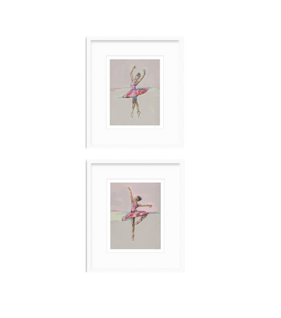 On Pointe Ballerinas Fine Art Prints
