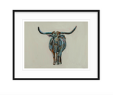True Grit Longhorn Fine Art Print