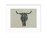 True Grit Longhorn Fine Art Print