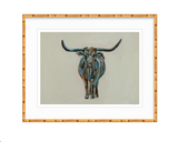 True Grit Longhorn Fine Art Print