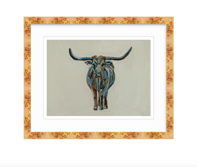 True Grit Longhorn Fine Art Print