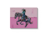 "Cowgirl Soul" on canvas by Chelsea McShane Art - main product image for Resin Society