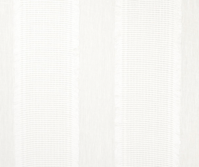 Tulum Casement Embroidered Pillow Cover in Ivory, Schumacher Textiles