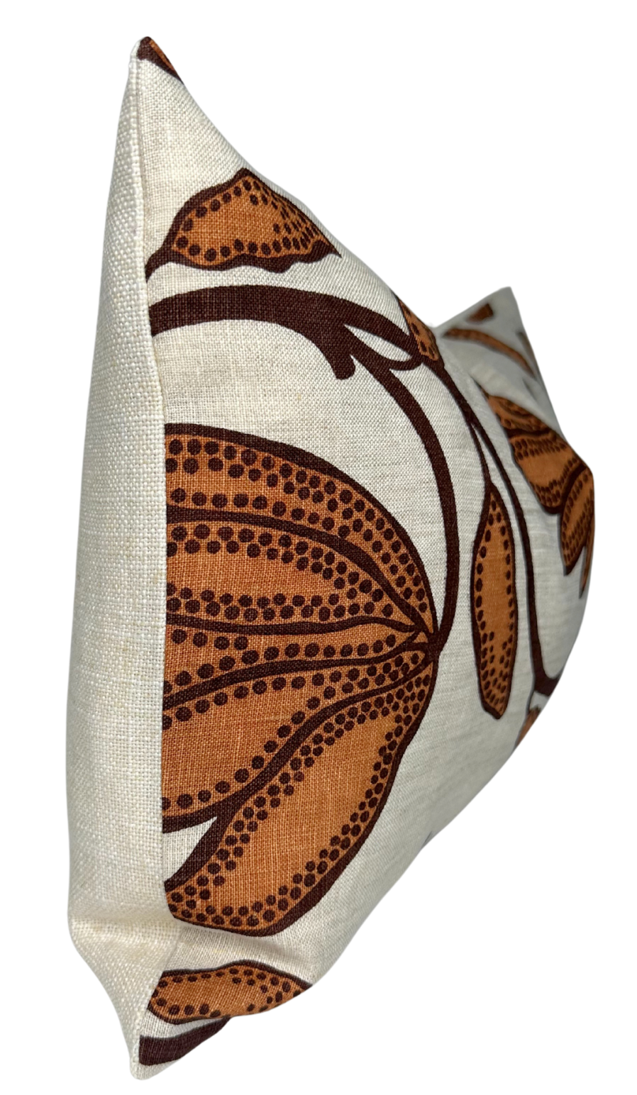 Desert Floral Pillow Cover in Ochre, Thibaut Pillows