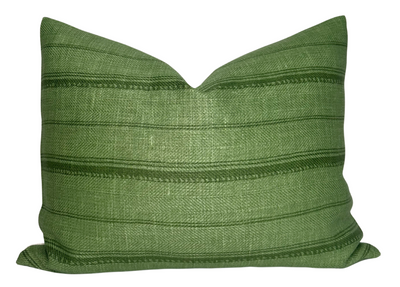 Malabar Pillow Cover in Green, Peter Dunham Textiles