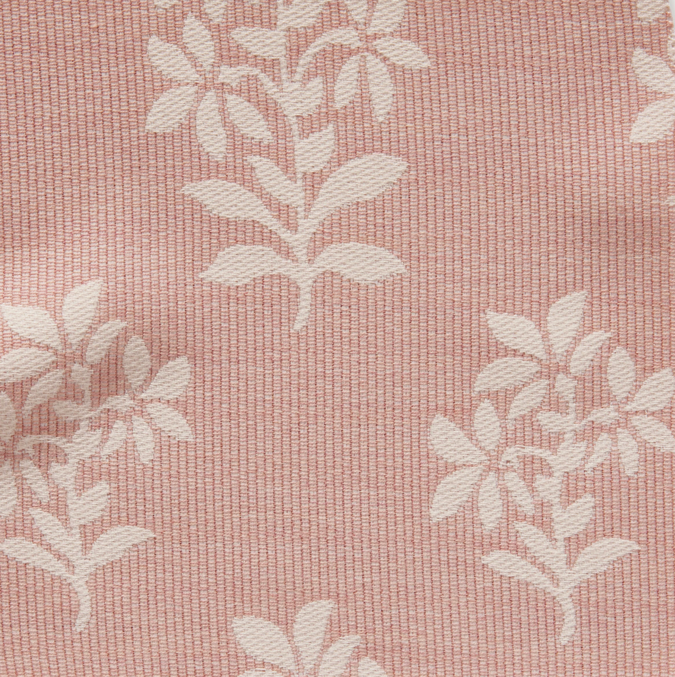 Asha Pillow Cover in Pink + Ivory, Peter Dunham Textiles