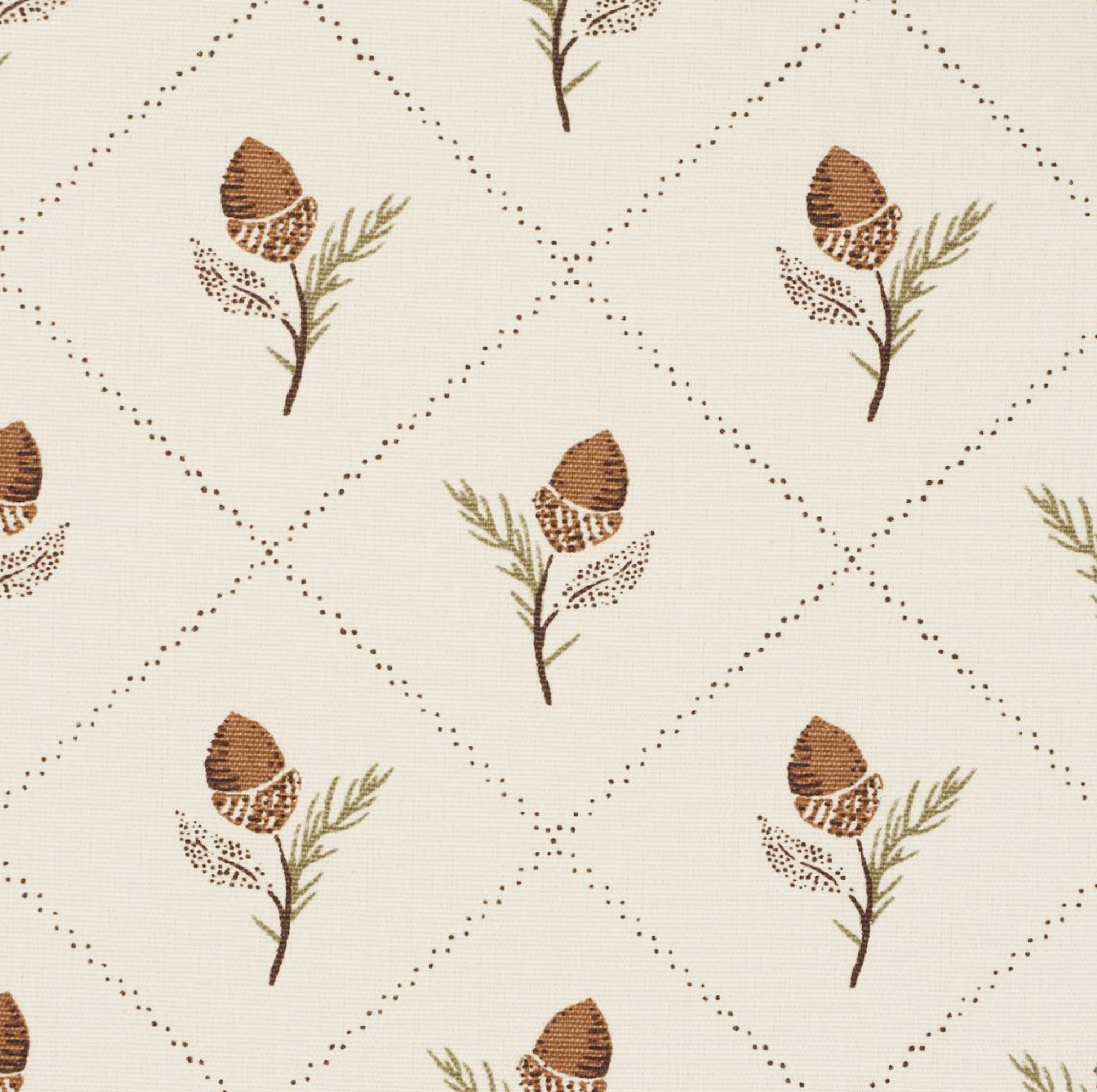 Holden Hand Pillow Cover in Cream, Schumacher Textiles