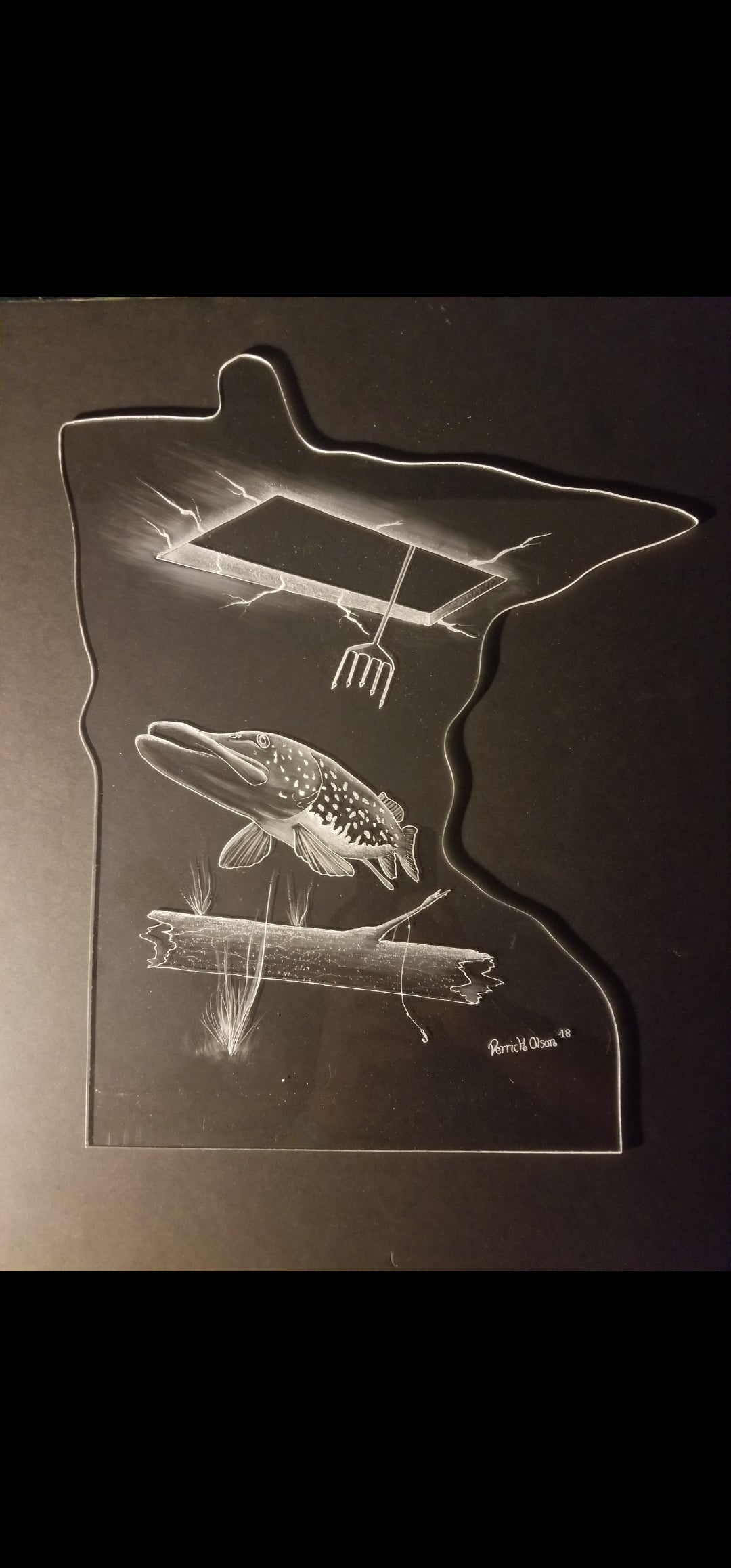 Fear The Spear (standard LED) by D-Lighted Designs