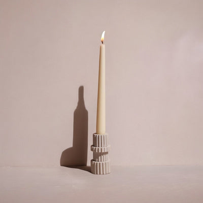 Sandstone Candle Holders by MESO
