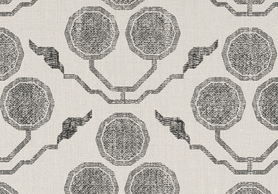 Pommia Pillow Cover in Kohl, Susan Connor Textiles