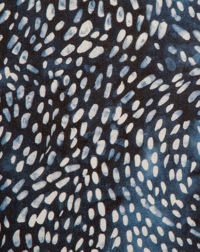 Speckled Pillow Cover in Navy Blue, Rebecca Atwood Textiles