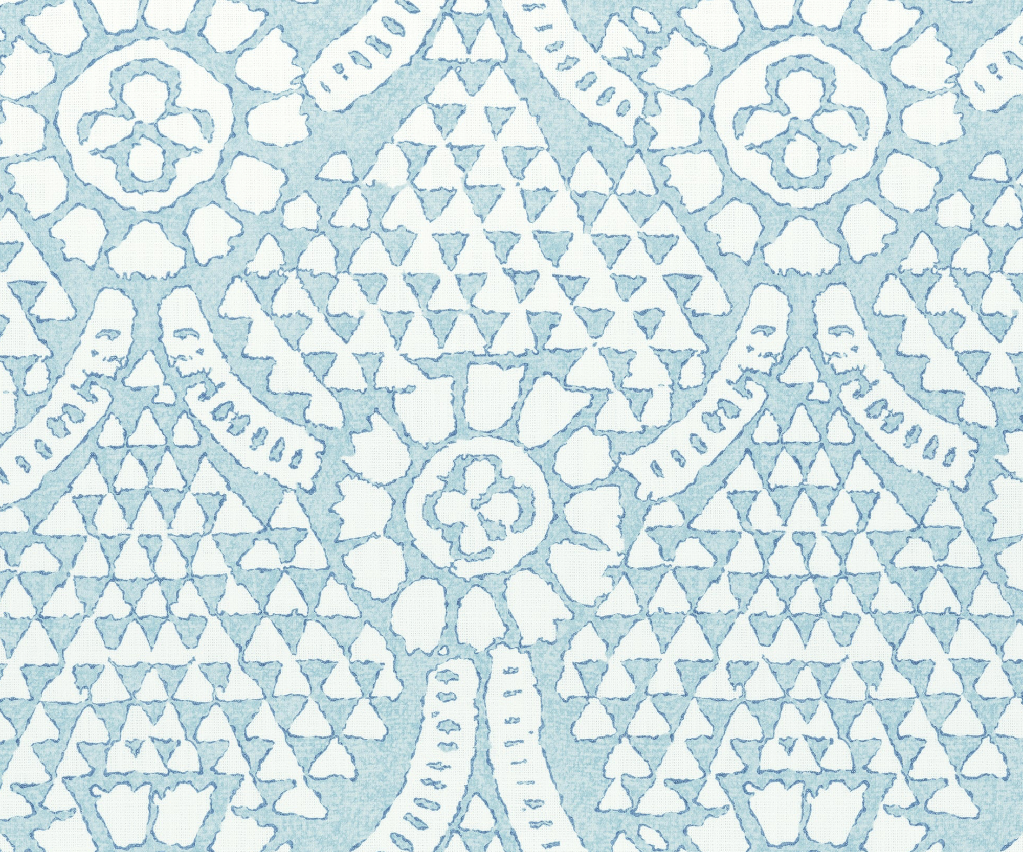Chamomile Pillow Cover in Spa Blue, Thibaut Pillows