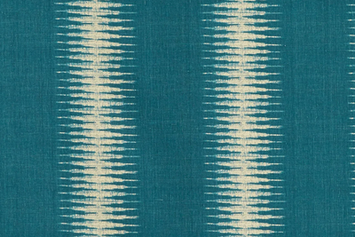 Ikat Pillow Cover in Peacock, Peter Dunham Textiles