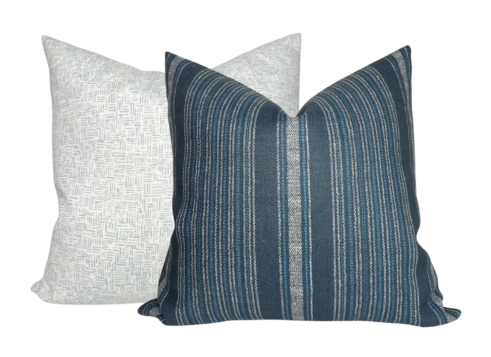 ETCH Pillow Cover in Dove Grey by DEKOWE