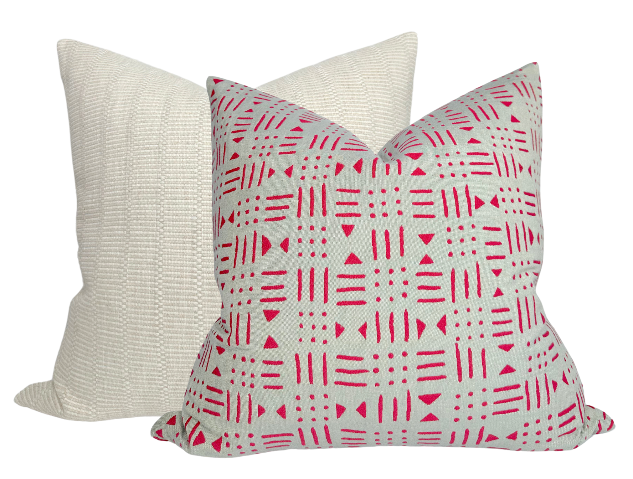Bamako Pillow Cover in Graseille, Decorative Pillow